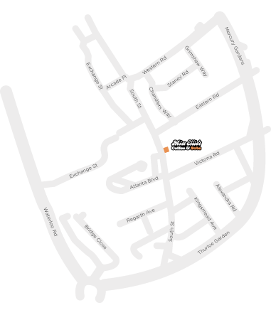 romford station map